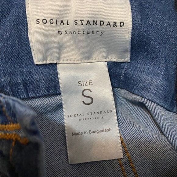 Social Standard by Sanctuary denim jacket. size S - Picture 3 of 3